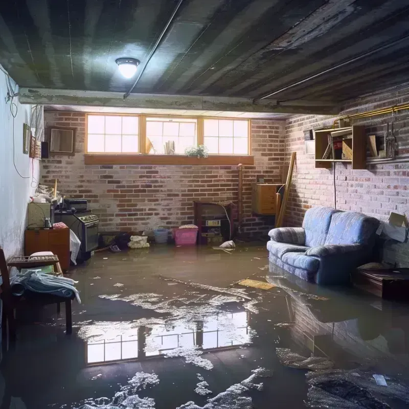 Flooded Basement Cleanup in Denmark, ME